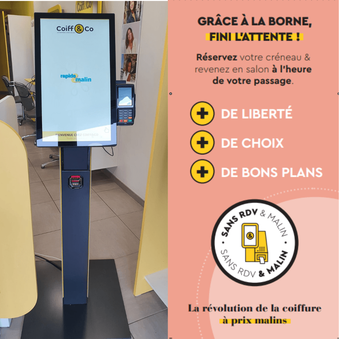 Gagnez du temps grâce à notre nouvelle borne