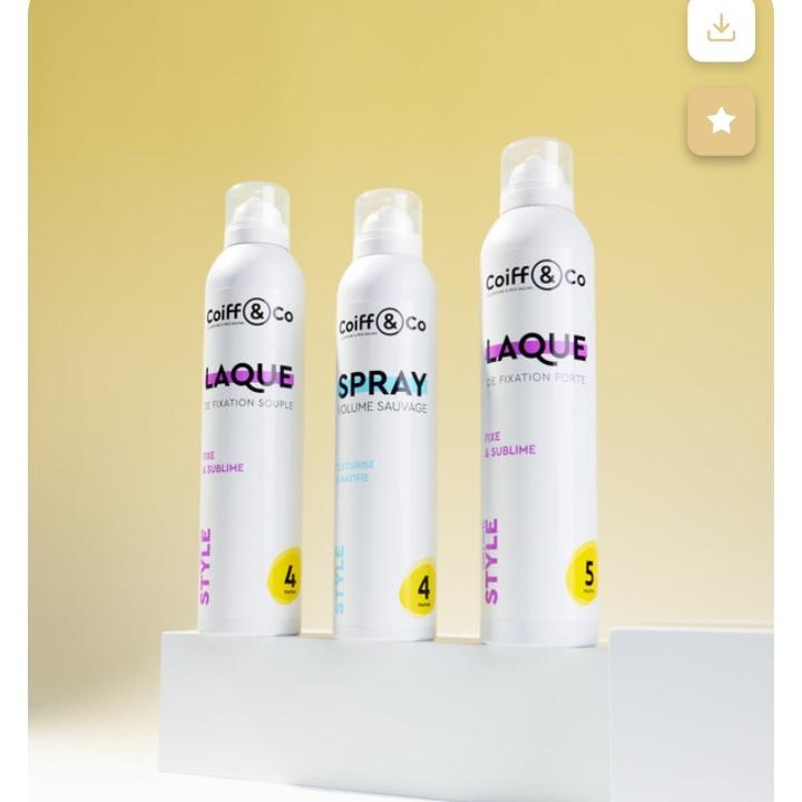 Produit coiffant
