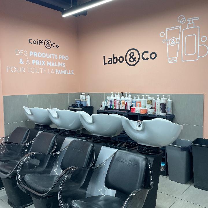 Espace shampooing Coiff&Co