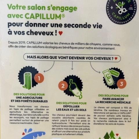 Nous sommes ravi d'être membre du réseau Capillum second vie au cheveux