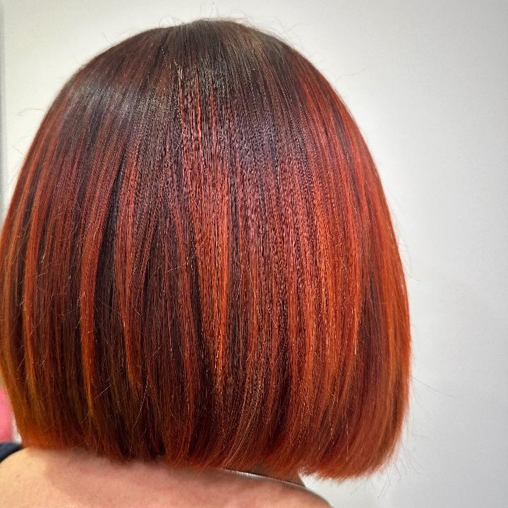 Ombré cuivré